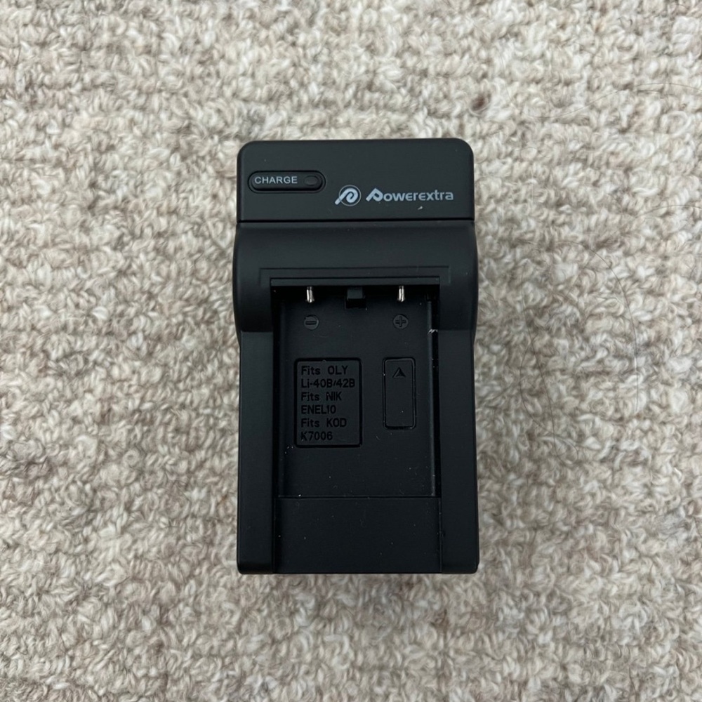 Camera battery charger